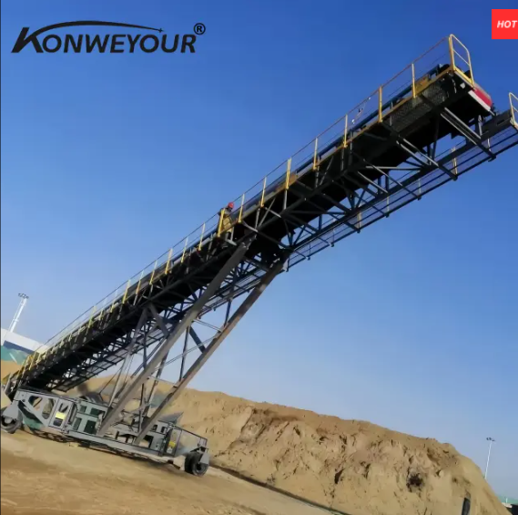 Transportador subterráneo telescópico ajustable